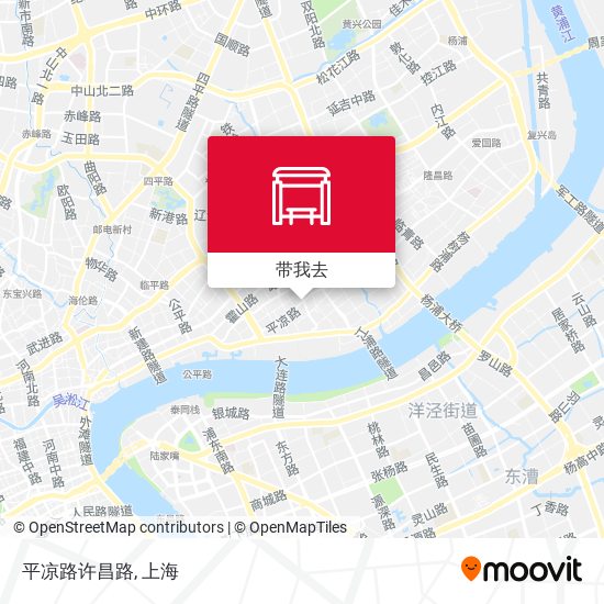 平凉路许昌路地图