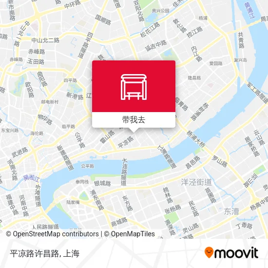 平凉路许昌路地图