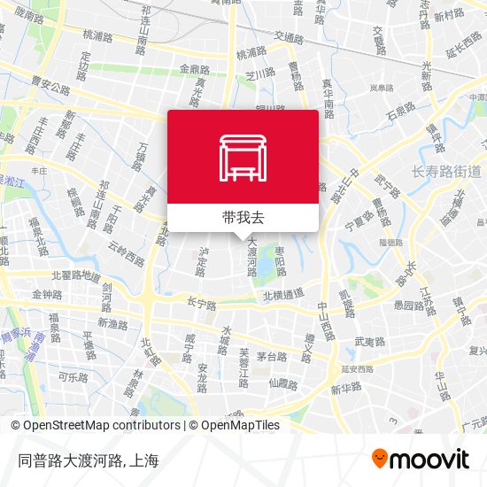 同普路大渡河路地图