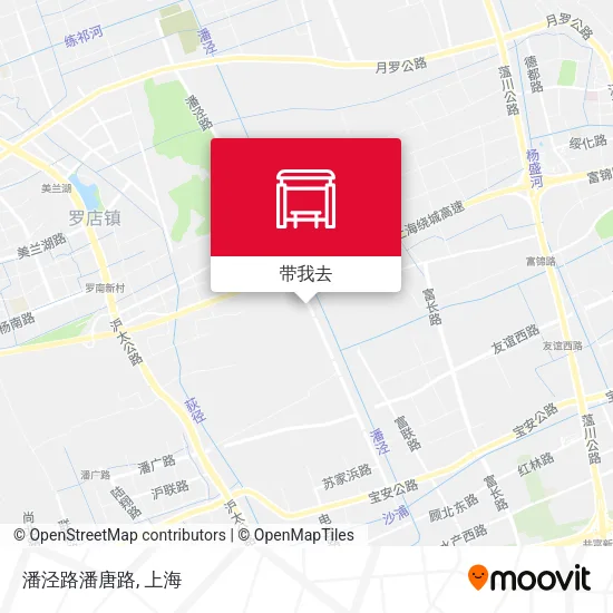 潘泾路潘唐路地图