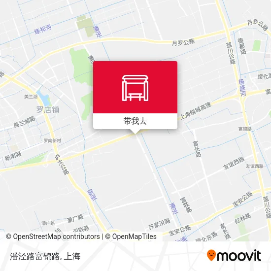 潘泾路富锦路地图