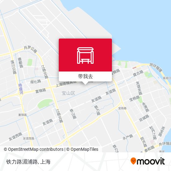 铁力路湄浦路地图