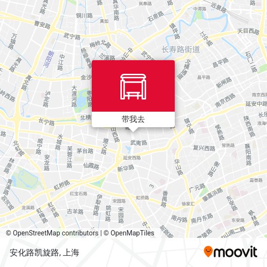 安化路凯旋路地图