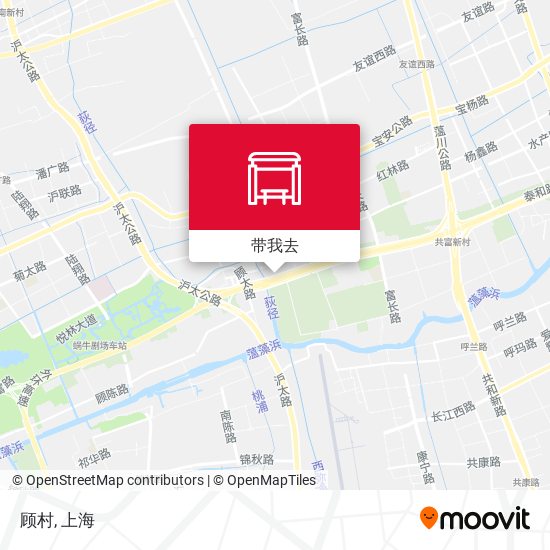 顾村地图