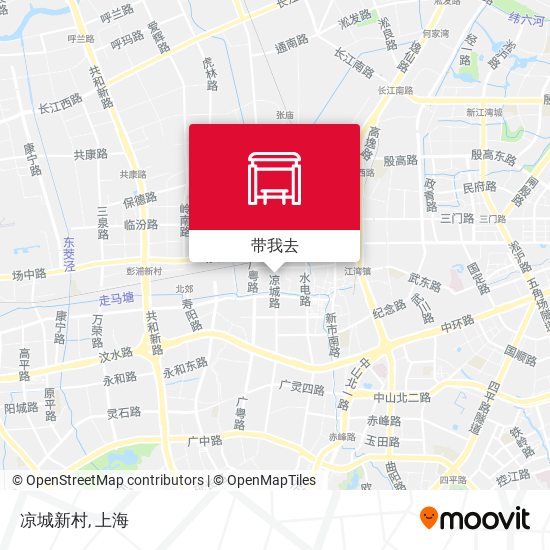 凉城新村地图