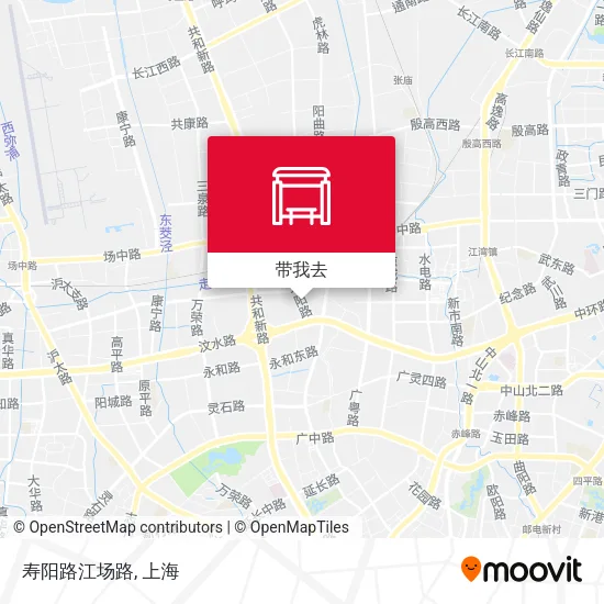 寿阳路江场路地图
