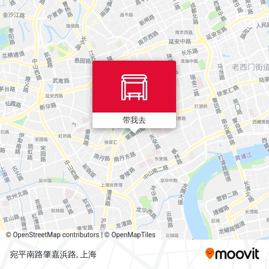 宛平南路肇嘉浜路地图