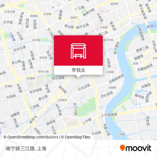 南宁路三江路地图