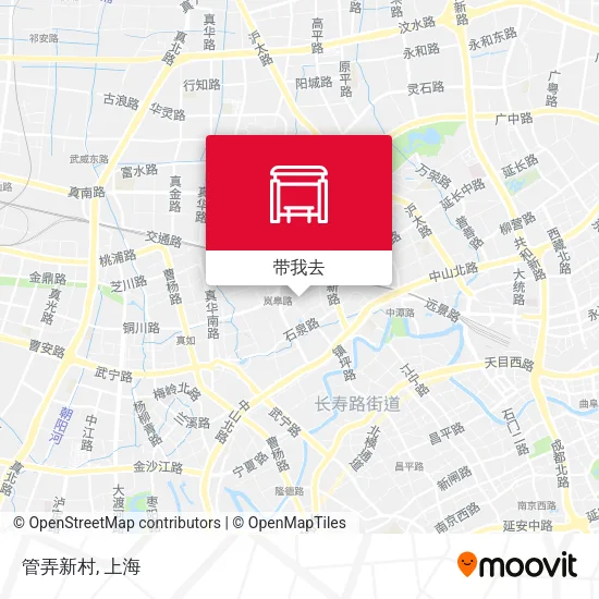 管弄新村地图