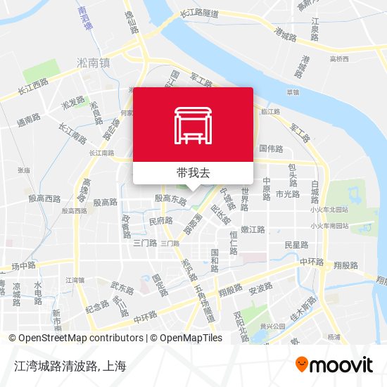 江湾城路清波路地图