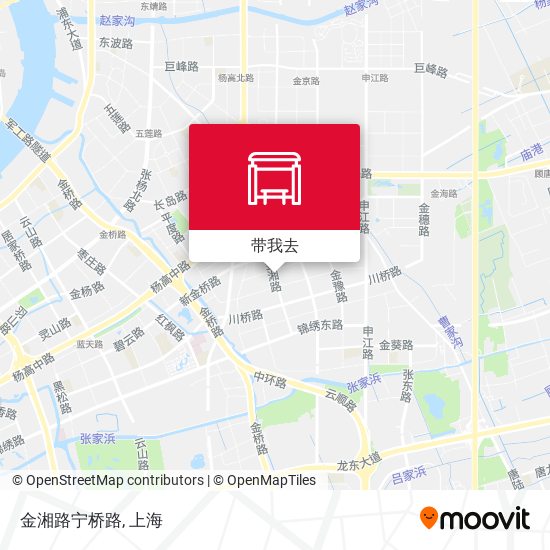 金湘路宁桥路地图