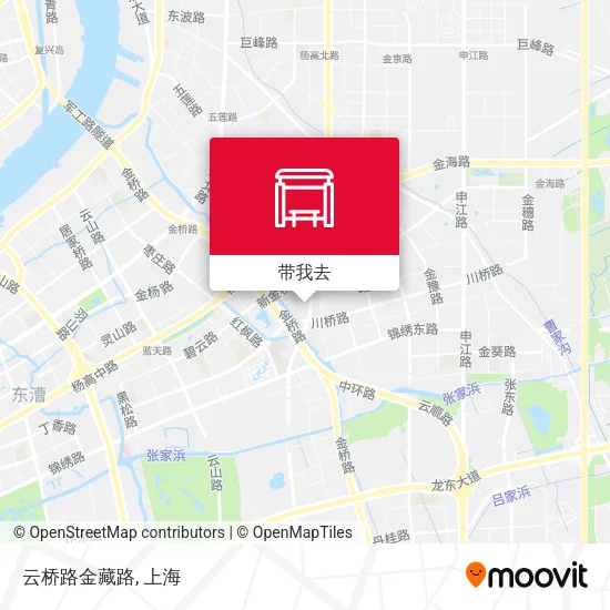 云桥路金藏路地图
