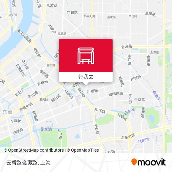 云桥路金藏路地图