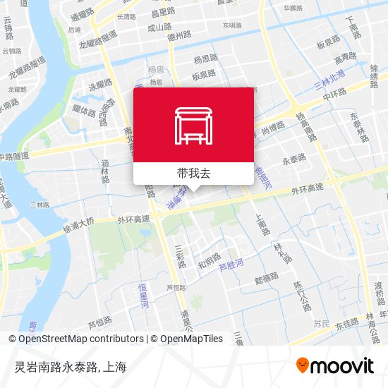 灵岩南路永泰路地图