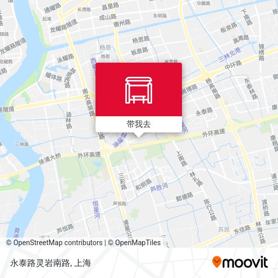 永泰路灵岩南路地图