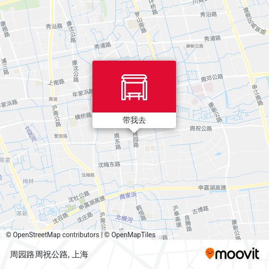 周园路周祝公路地图