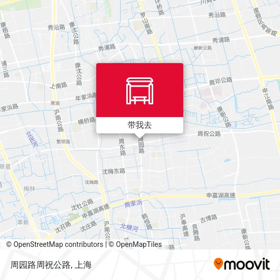 周园路周祝公路地图