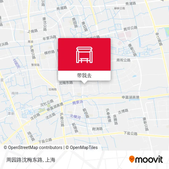周园路沈梅东路地图
