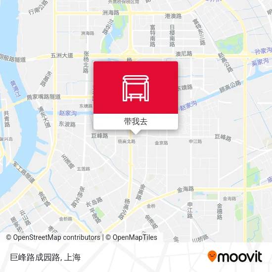 巨峰路成园路地图