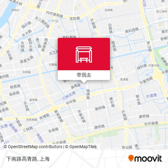 下南路高青路地图