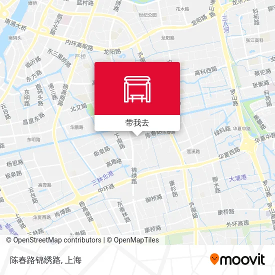 陈春路锦绣路地图
