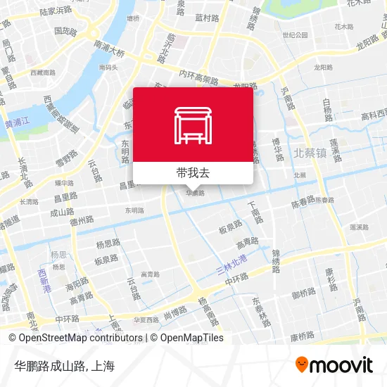 华鹏路成山路地图