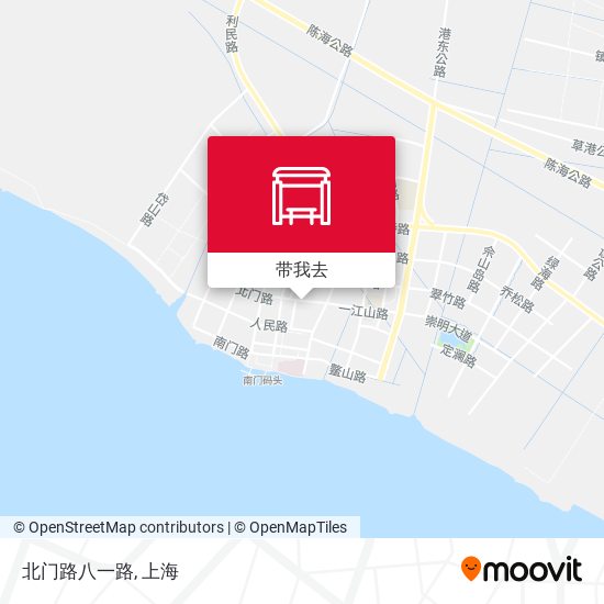 北门路八一路地图