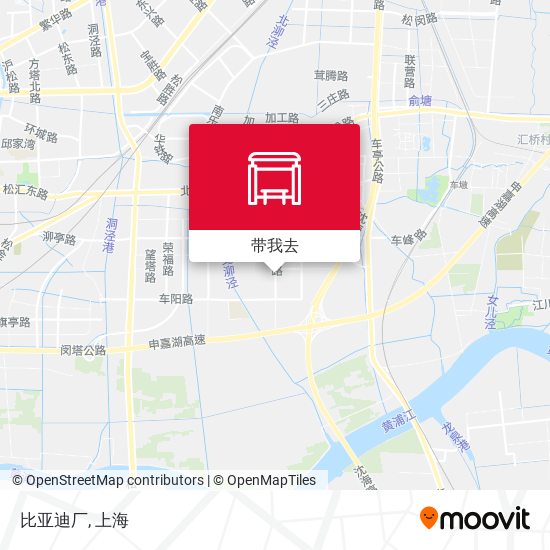 比亚迪厂地图