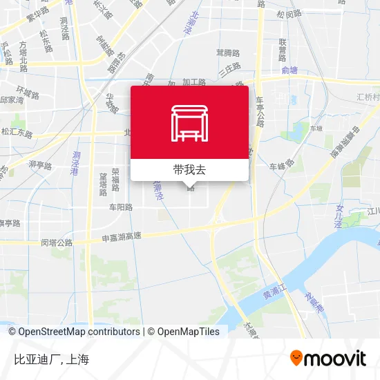比亚迪厂地图
