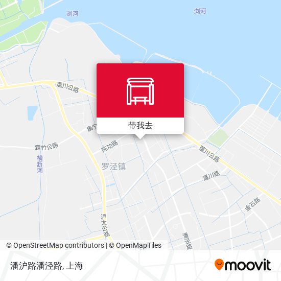 潘沪路潘泾路地图