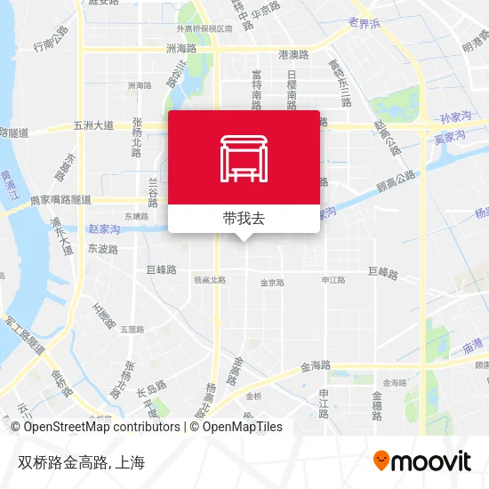 双桥路金高路地图