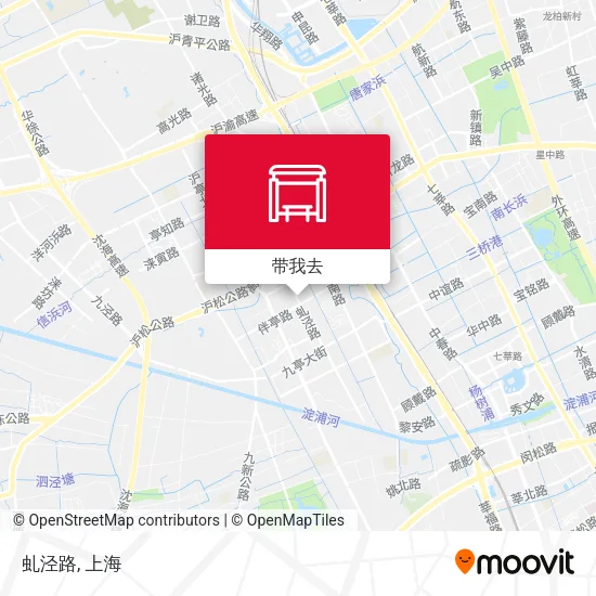 虬泾路地图