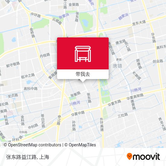 张东路益江路地图