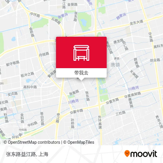 张东路益江路地图