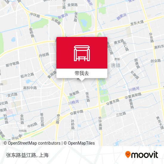 张东路益江路地图