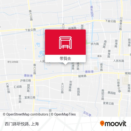 西门路听悦路地图