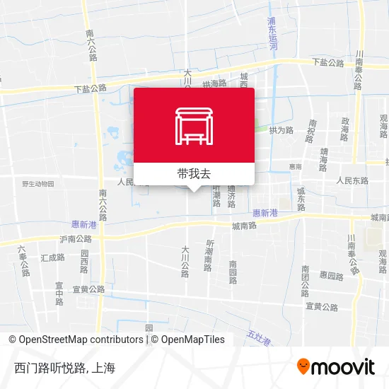 西门路听悦路地图