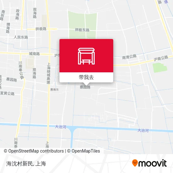 海沈村新民地图