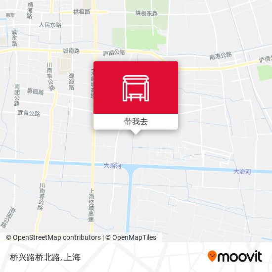 桥兴路桥北路地图