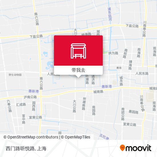 西门路听悦路地图
