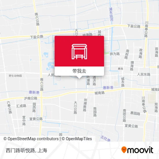 西门路听悦路地图