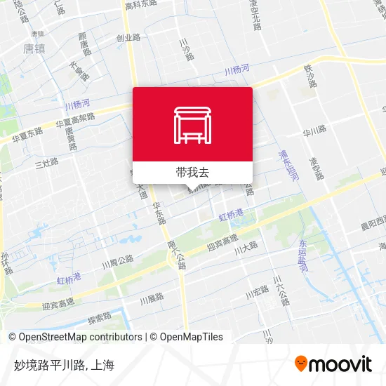 妙境路平川路地图