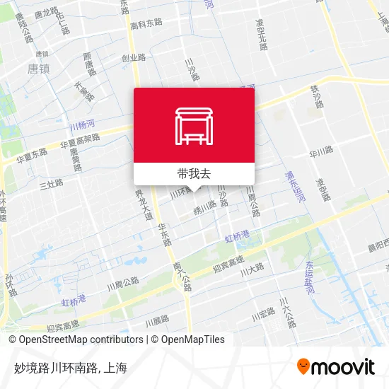 妙境路川环南路地图