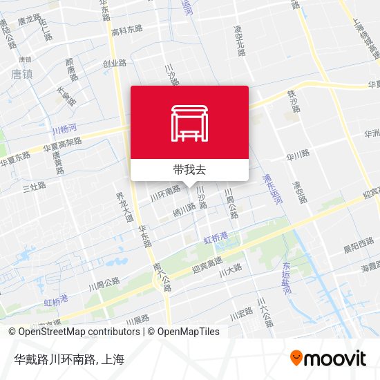 华戴路川环南路地图