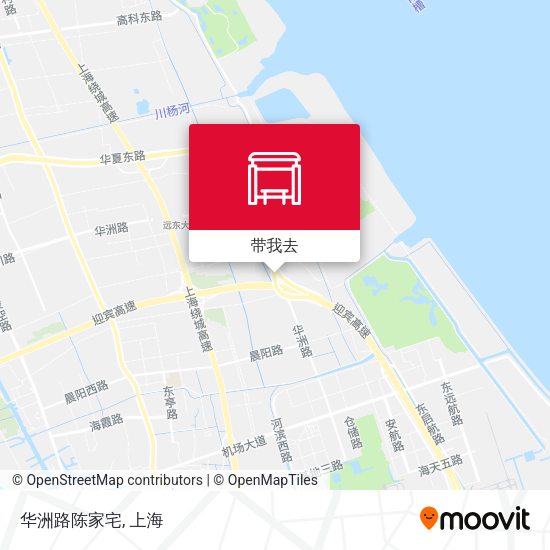华洲路陈家宅地图