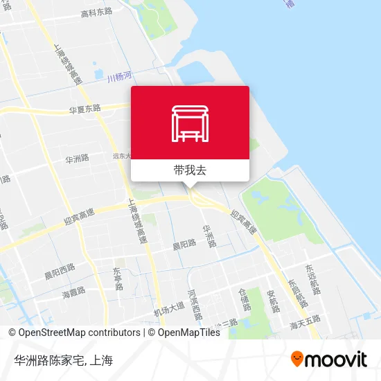 华洲路陈家宅地图