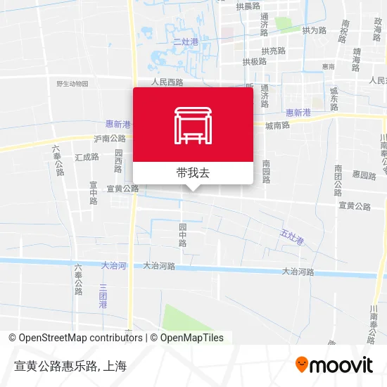 宣黄公路惠乐路地图