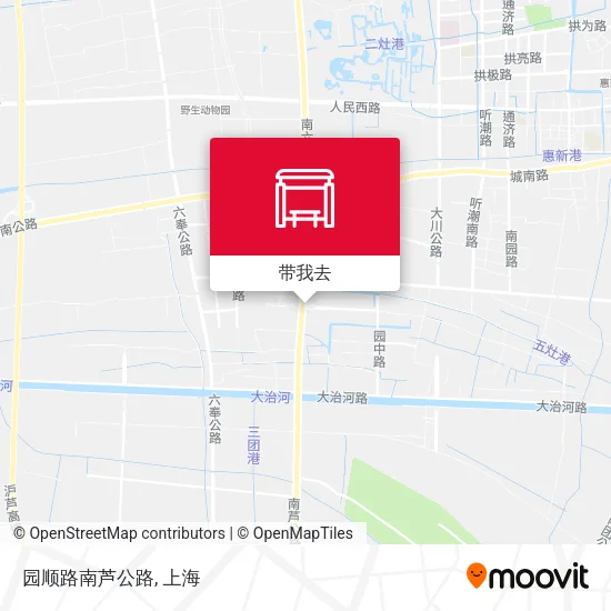 园顺路南芦公路地图