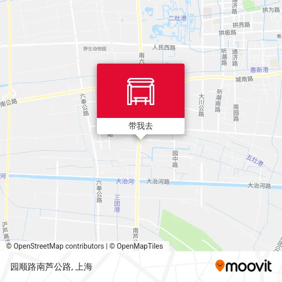 园顺路南芦公路地图