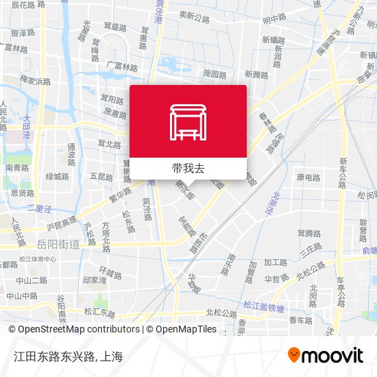 江田东路东兴路地图